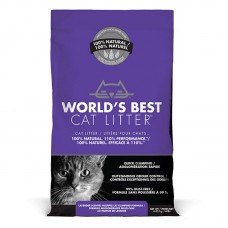 World's Best Clumping Cat Litter for Multiple Cats Lavender Scent 12.7kg